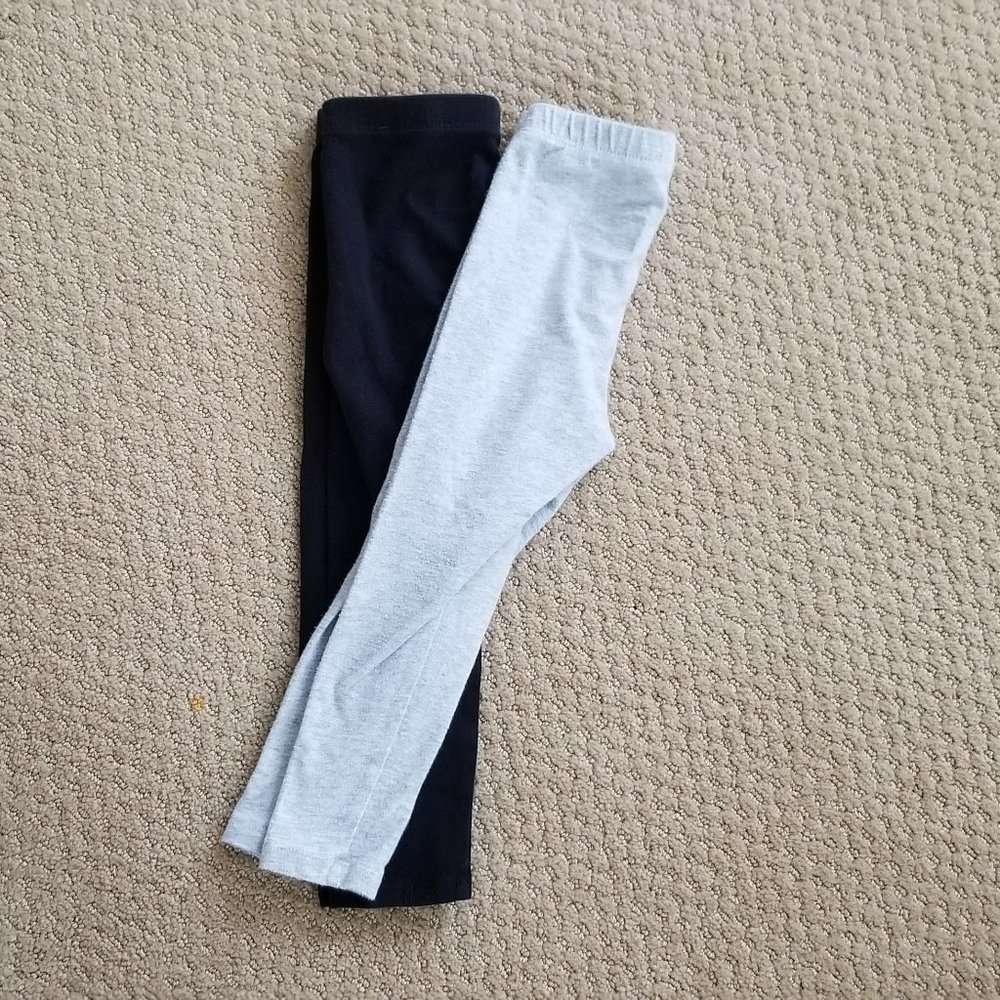 Cat & Jack Girls Leggings Bundle 2T – 2 Pair